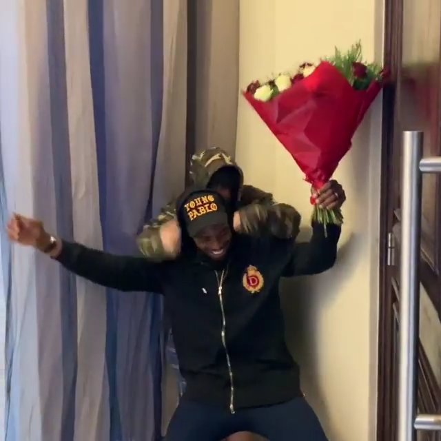 D’banj Surprises Wife Lineo Didi Kilgrow With Gifts On Valentine's Day (4)