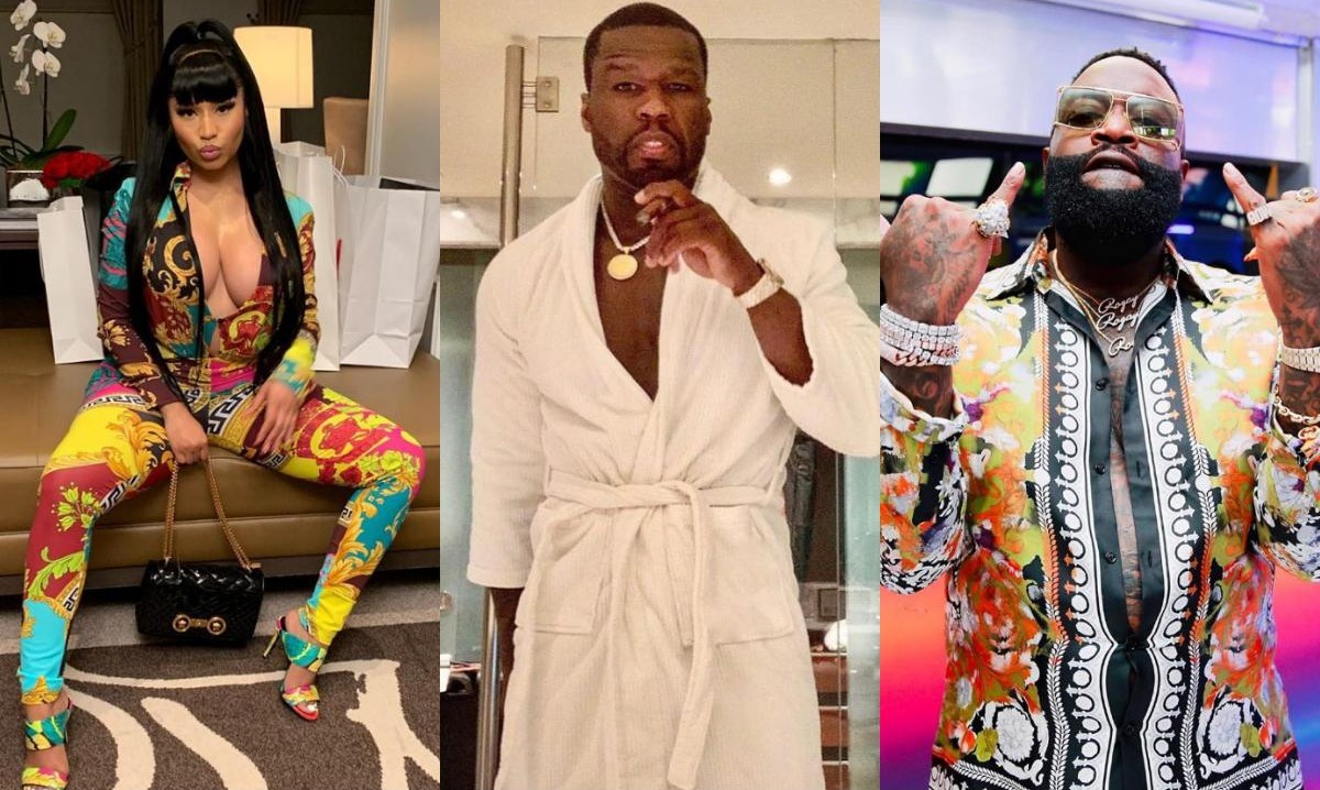 50 Cent Reacts To Nicki Minaj Blasting Rick Ross (2)