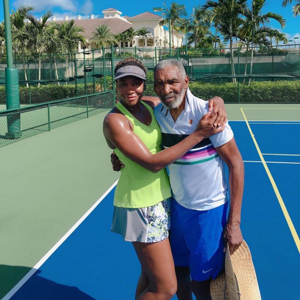 Venus Williams Gushes About Father Attending Her Practices
