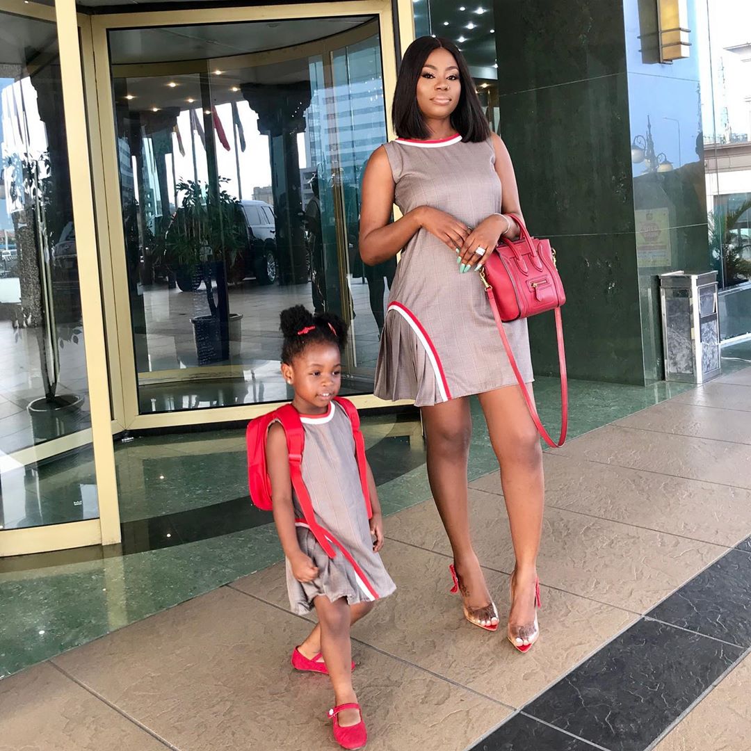 Sophia Momodu And Daughter Matching Outfits (2)
