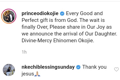 Mercy Johnson Welcomes 4th Child Divine-Mercy Ehinomen Okojie (2)