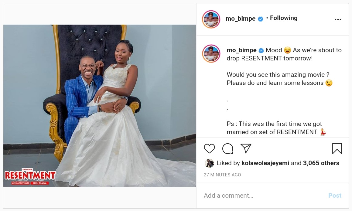 Adebimpe Oyebade And Lateef Adedimeji Wedding Photoshoot Resentment (2)