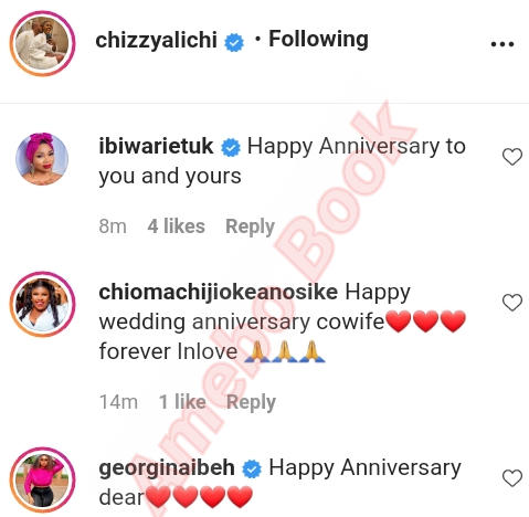 Chizzy Alichi And Husband Wedding Anniversary (2)
