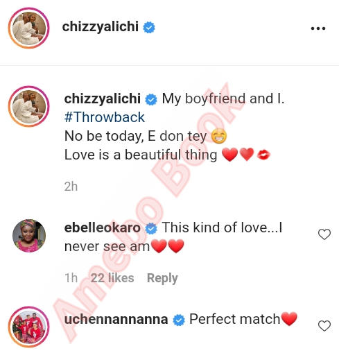 Chizzy Alichi And Husband Throwback (2)