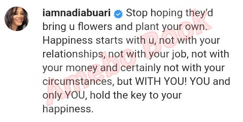 Happiness Starts With You And Not Your Relationships Nadia Buari (2)